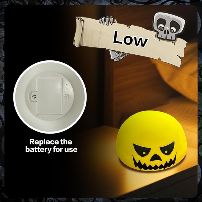 Funny Devil Pumpkin Night Light - Image 3