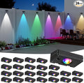 Solar LED Wall Light, RGB Color Changing Spotlight by ZSYIQIXI