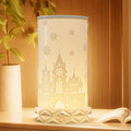 Indoor Battery Operated Table Lamp, 1500mAh Rechargeable Bedside Lamp 3 Color by Unknown