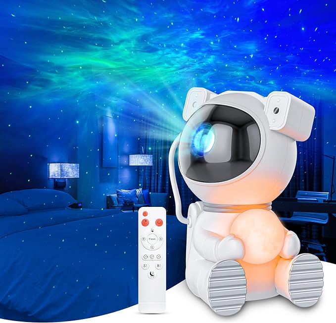 Astronaut Galaxy Projector, Star Projector by Cayclay