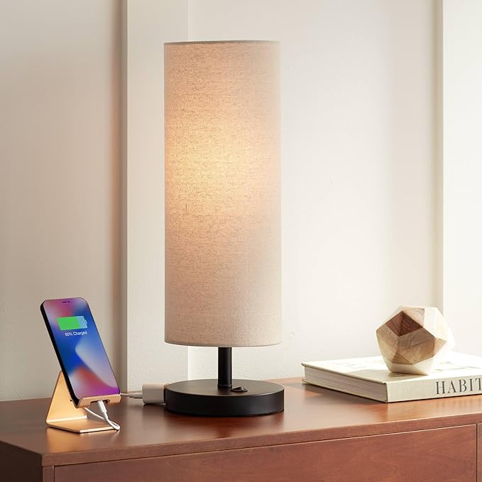 360 Lighting Heyburn 20" High Modern Accent Hotel Style Table Lamp by 360Lighting