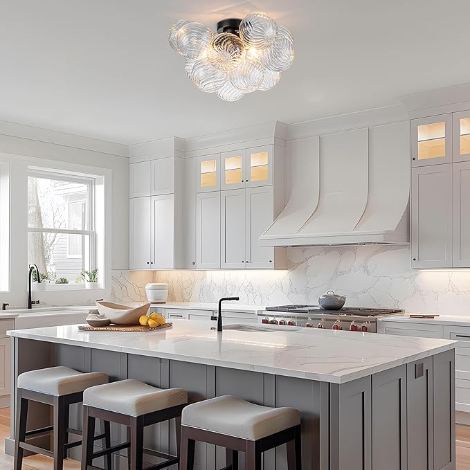 Semi Flush Mount Ceiling Light - Image 2