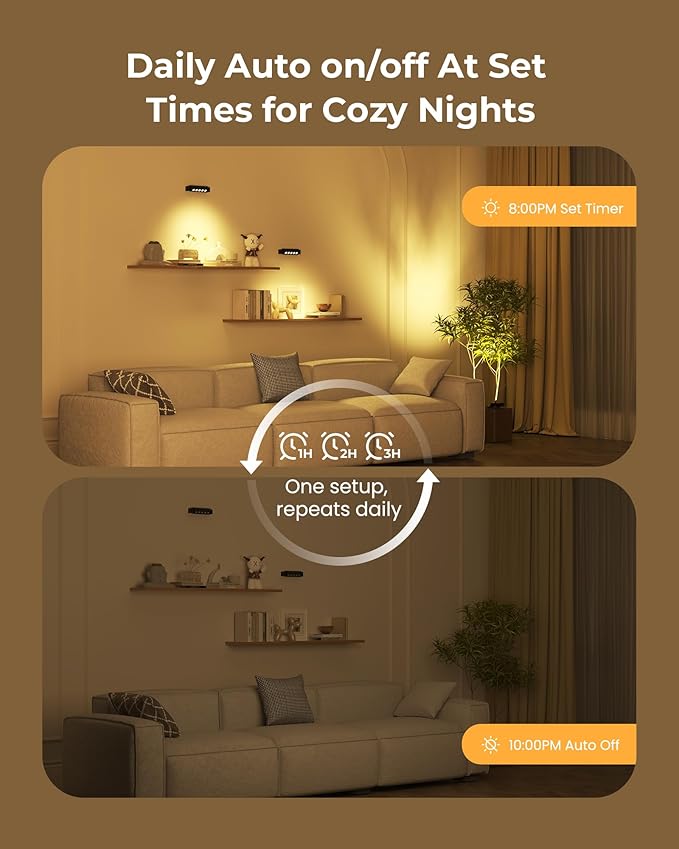 LED Spotlights Indoor, 5500mAh Rechargeable 300 Lumen Picture Lights, Wireless - Image 7