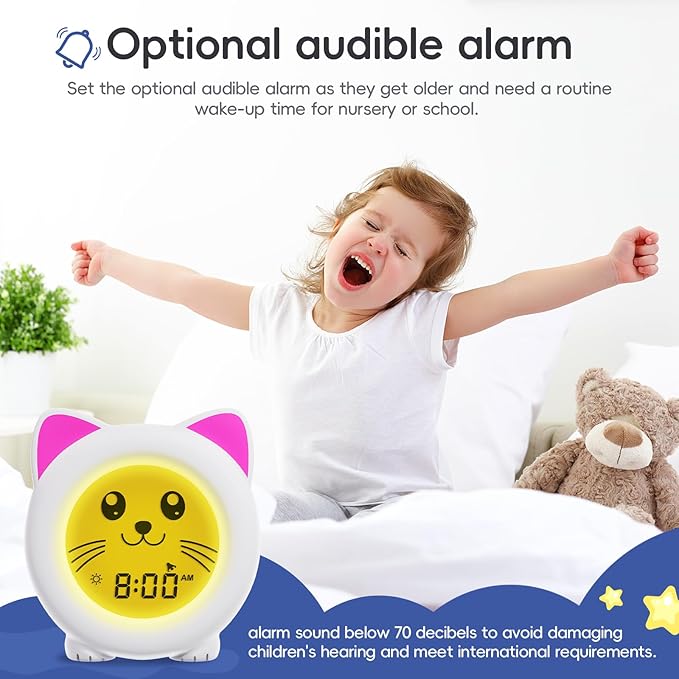 B&H Sleep Trainer Clock for Toddler - Image 5