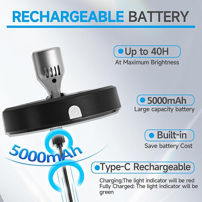 Wireless LED Rechargeable Spotlight, Picture Light, Uplighting Indoor, Puck - Image 2