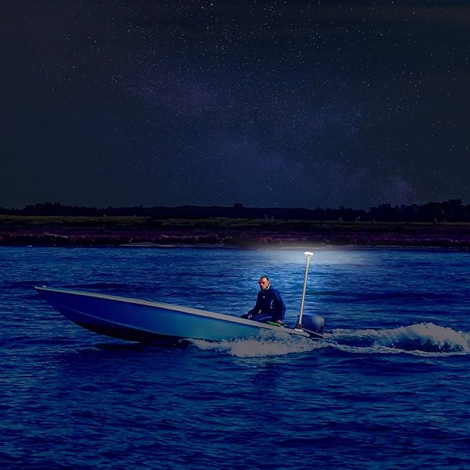 Stern Light Boat Anchor Light Marine Navigation lights All Round White LED USCG - Image 3