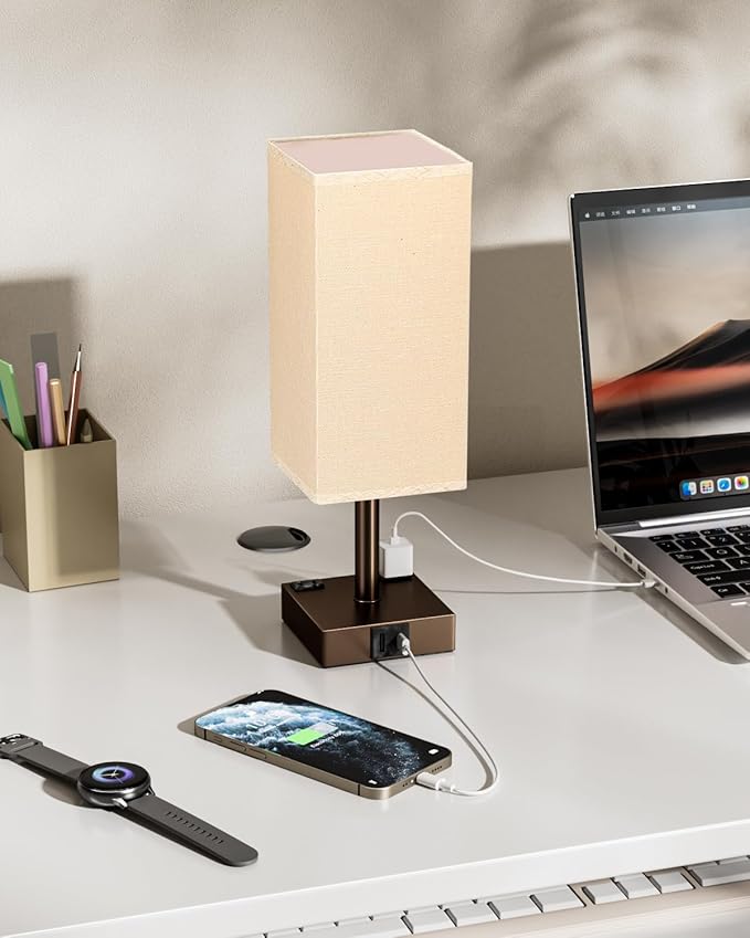 Brown Touch Table Lamp - Image 6