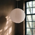 Large Hanging Lamp shade 20INCH Round Linen Pendant Lamp shade Can replace by Unknown