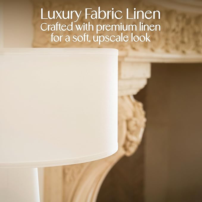 Floor Lamp - Branch and Wick – 59” Tall Standing Linen Lamp - Image 7