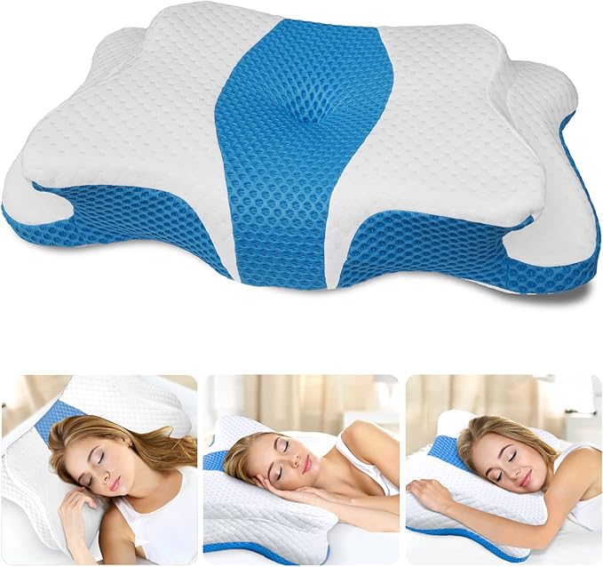 Memory Foam Pillows, Cervical Pillow by CHxxy