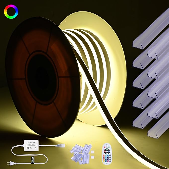 DELight 50FT RGB Neon Rope Lights - Image 2