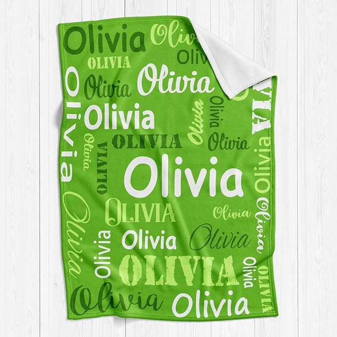 Gudina Personalized Name Blankets Custom Blanket - Image 2