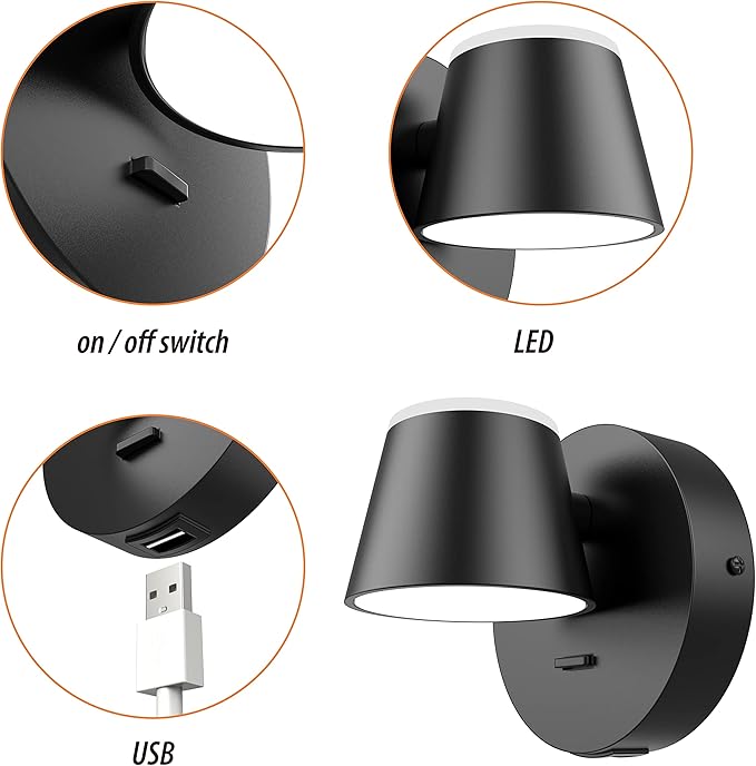 URSOLA Wall Light LED Wall Sconce - Image 3