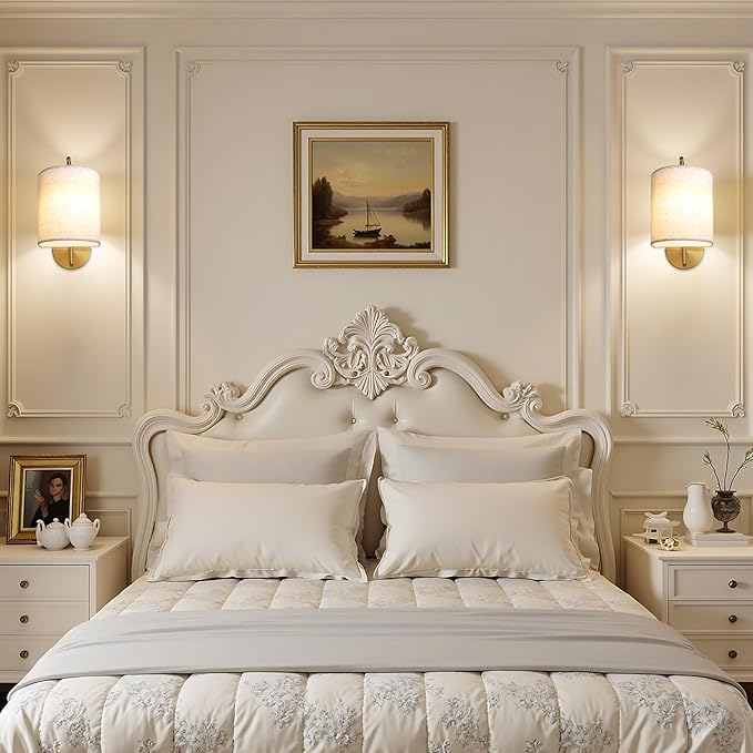 Rechargeable Battery Operated Wall Sconces Set of 2 Wireless Wall Lights - Image 7
