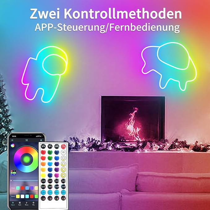 132FT Led Neon Rope Lights Control - Image 2