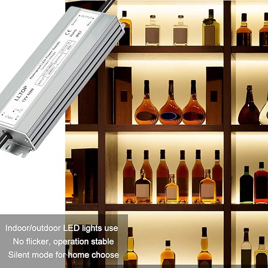 LED Driver 60 Watts Waterproof IP67 Power Supply AC100-264V to 12V DC 5A Low - Image 5