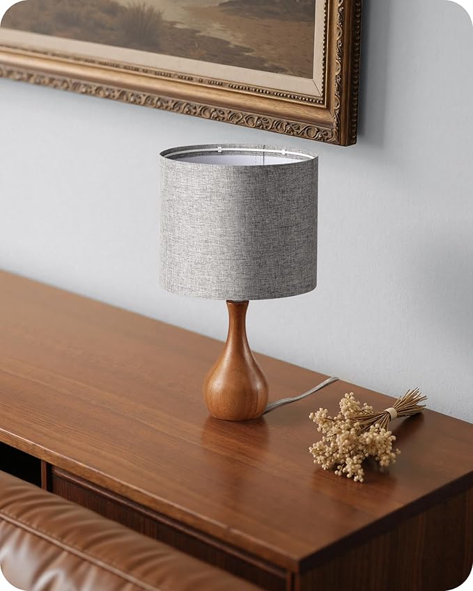 Small Table Lamp, 14.2" Cute Little Desk Lamp - Image 7