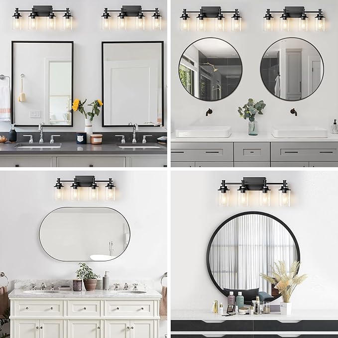 4-Light Bathroom Vanity Lights - Image 7