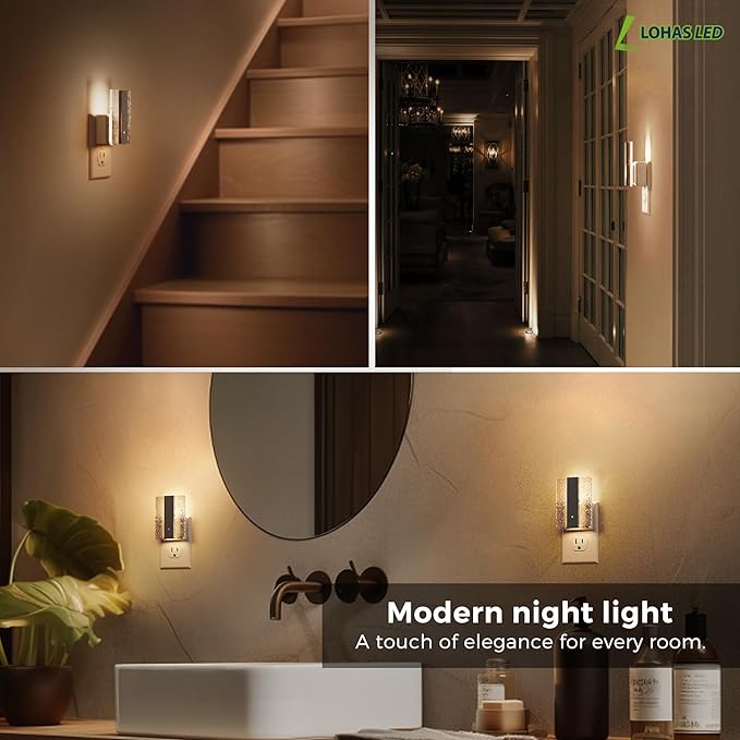 L LOHAS LED Night Lights Plug Into Wall, Night Light - Image 7