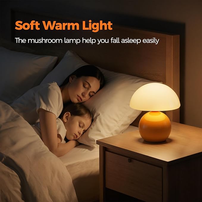 NIORSUN Mushroom Lamp Table Lamp - Image 7