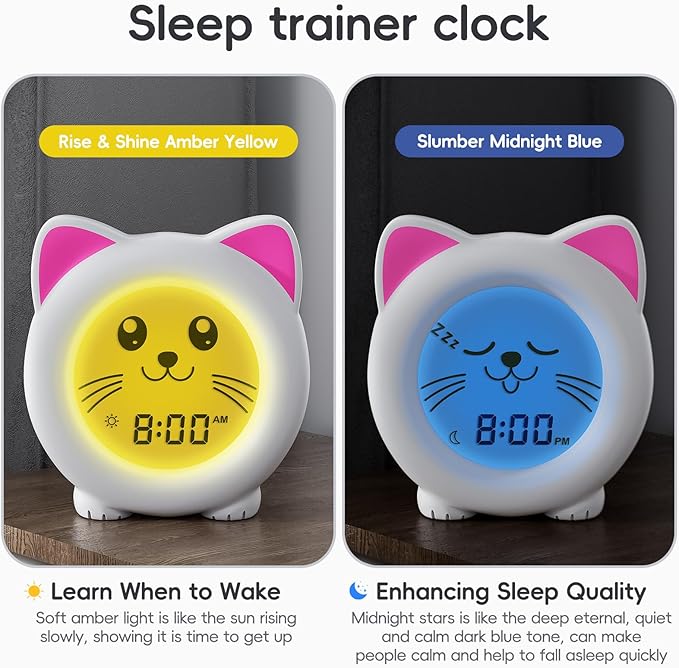 B&H Sleep Trainer Clock for Toddler - Image 4