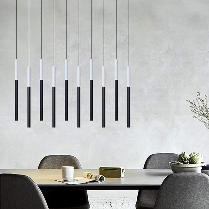 ALTAIR 10 Mini Pendant Lighting White-Black - Image 8