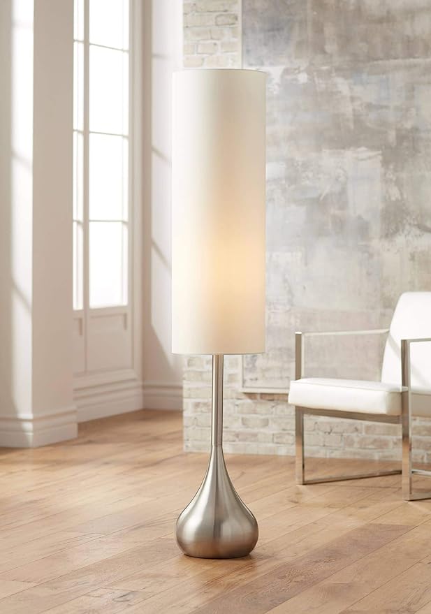 Possini Euro Design Modern Mid Century Modern Droplet-Shaped Floor Lamp 62" by PossiniEuroDesignbyLampsPlus