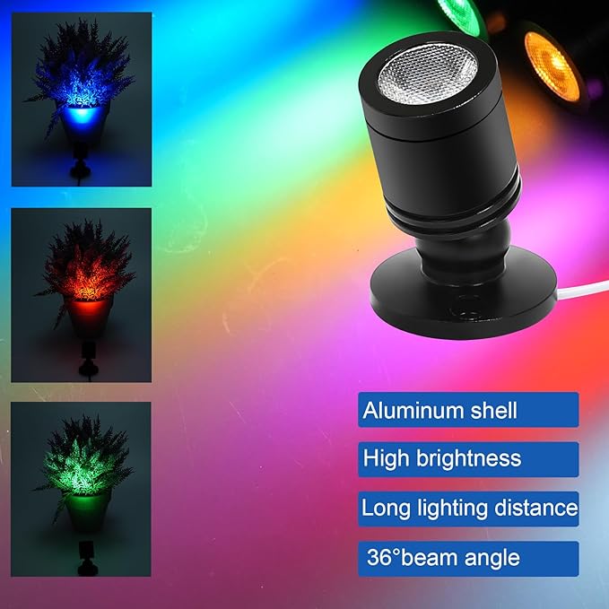 Taysing Color LED Spot Light Indoor Little Mini Spotlight Accent Lights - Image 3