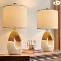 OYEARS 19'' Small Boho Table Lamps by OYEARS