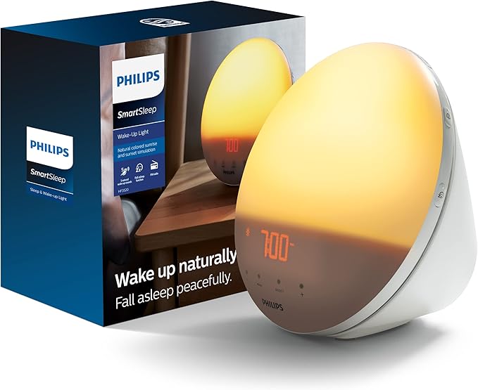 Philips SmartSleep Wake-up Light, Colored Sunrise and Sunset Simulation by PhilipsSmartSleep