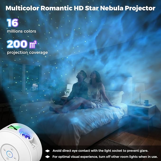 Smart Star Light Projector, Galaxy Projector - Image 4