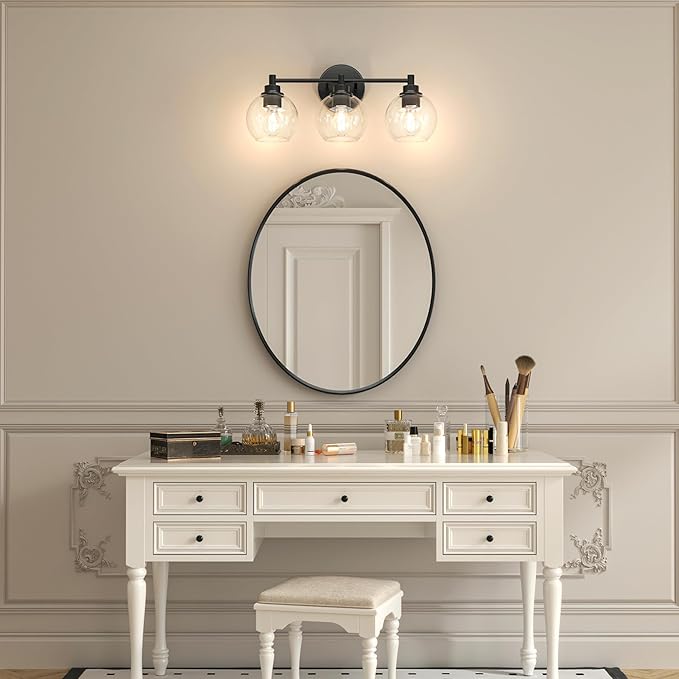 VONLUCE Bathroom Light Fixtures, 3-Light Vanity Light - Image 7
