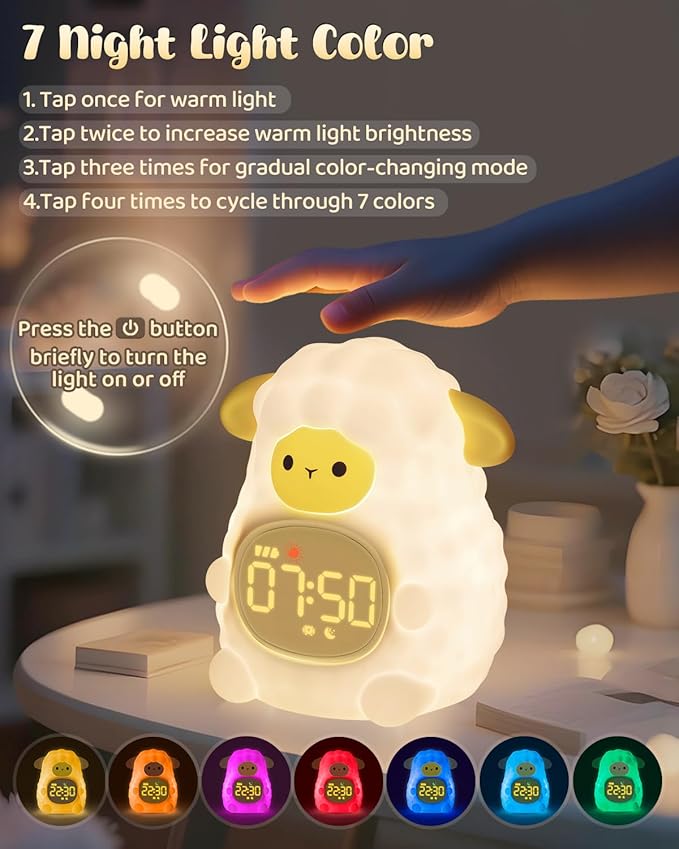Sheep Alarm Clock for Kids - Image 5
