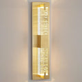 WOSHITU LED Wall Sconce Light: 19 Inch Gold Modern Sconces Wall Lighting 3000K by WOSHITU