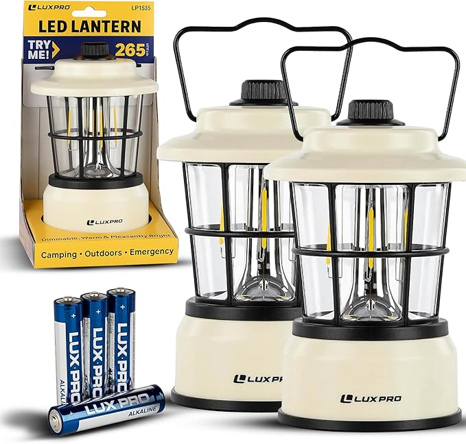 LUXPRO Retro LED Lantern by LUXPRO