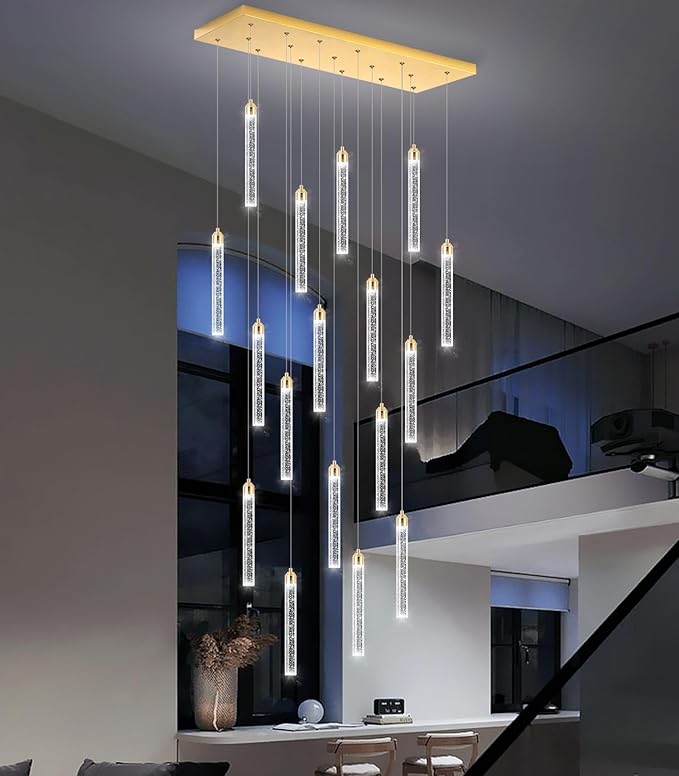 Rectangular Chandeliers 17-Lights Long Light - Image 8