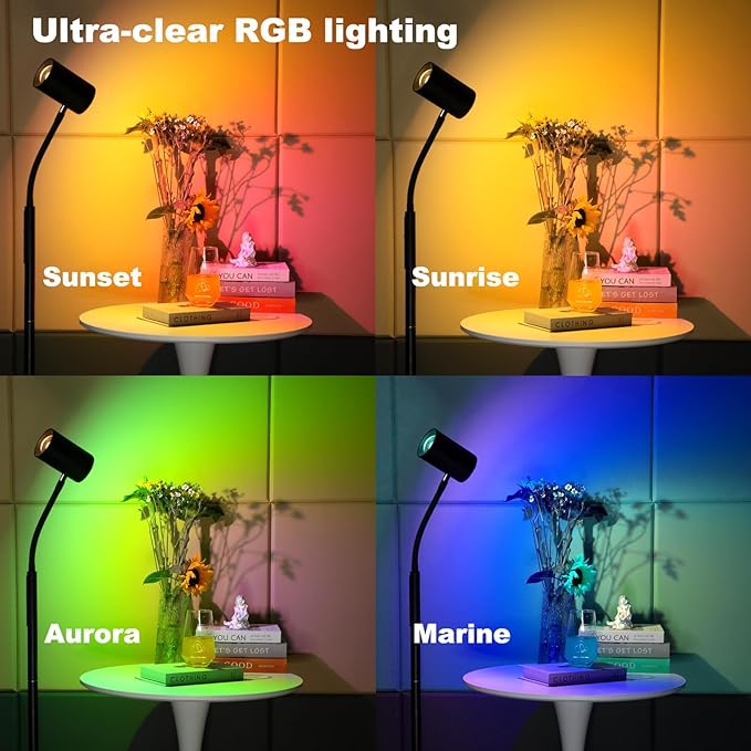 GLOWRIUM LED Floor Reading Lamp, Dual-Side Reading Light - Image 6