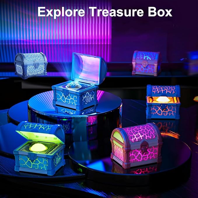 Treasure Box Northern Lights Projector, Galaxy Aurora Night Light Projector - Image 5