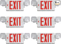 CM MZY Red Exit Sign with Emergency Light, Two Adjustable Square Head, Exit by CMMZY