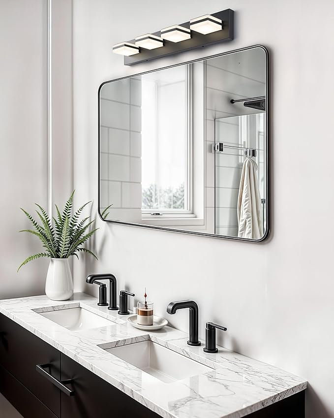 VONLUCE Bathroom Vanity Light Fixture, 4-Light Modern LED Vanity Light - Image 9