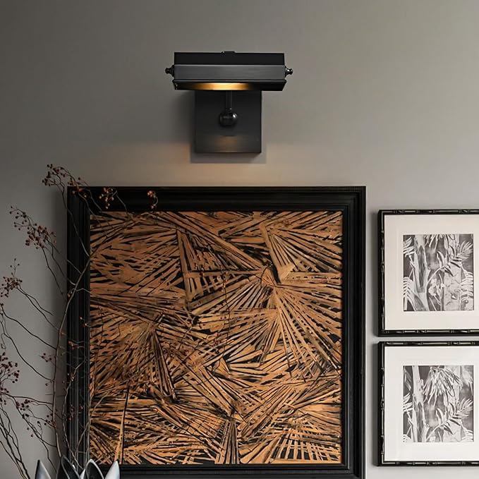 Brass Picture Light Picture Lights Gold Retro Art Light Vintage Picture Frame - Image 5