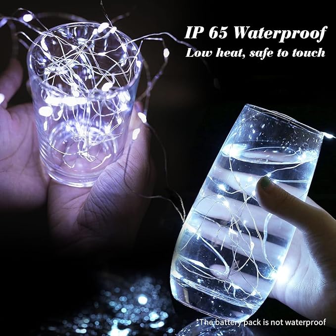 ZGWJ 6 Pack Fairy Lights Battery Operated - Image 5