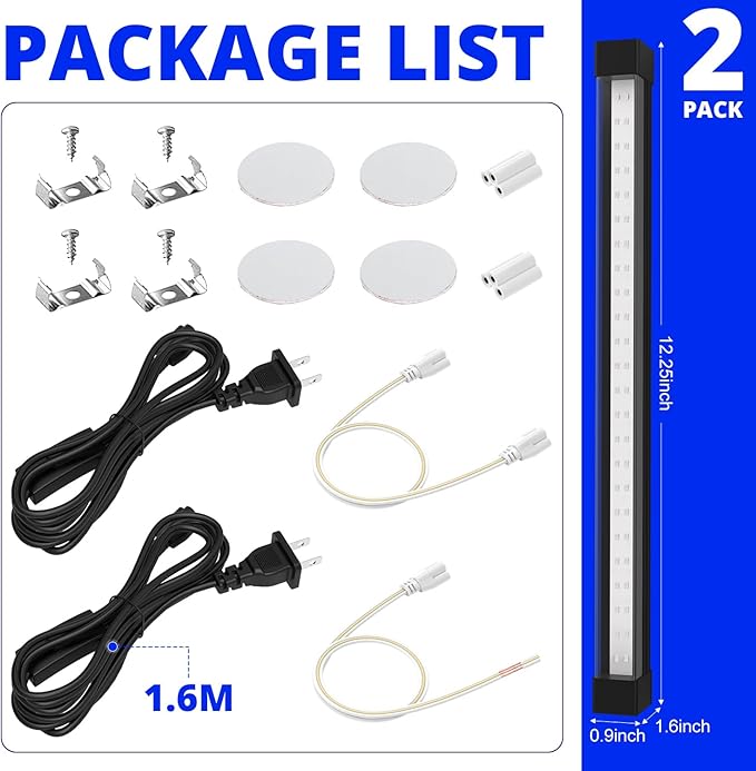 365NM Black Light Bar 15W 1FT, UV Blacklight Strip - Image 5
