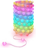 66ft Heart String Lights Valentines Day Decorations, 133 LED RGB Color Changing by KEPSTARS