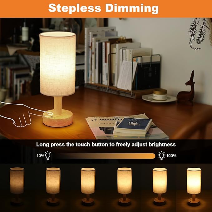 Rechargeable Cordless Touch Table Lamp - Image 2