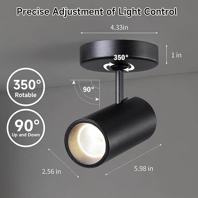 12W LED Dimmable Ceiling Spotlight Indoor - Image 2