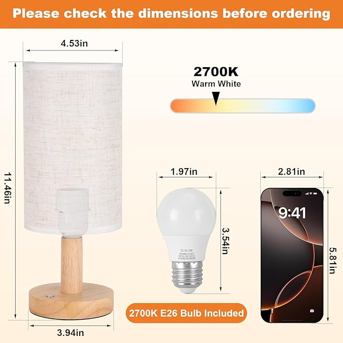 Rechargeable Cordless Touch Table Lamp - Image 4