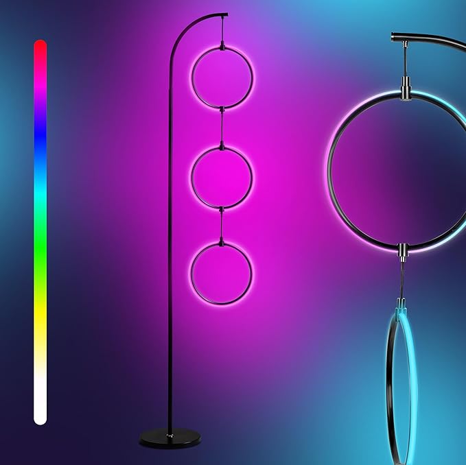 Brightech Nova Modern Color Changing Floor Lamp by Brightech