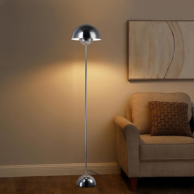COSYLUX Modern Floor Lamp for Living Room, Industrial Tall Standing Lamp for - Image 9