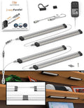 2-Shelf Lighting Built-in 18” Adjustable Integrated Cables, Touch Dimmer Switch by ExcelBrighterDevelopmentLtd